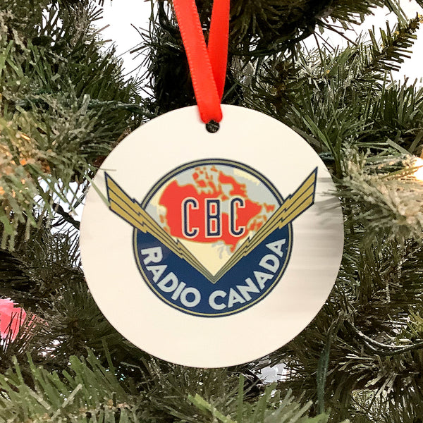 Personalized Aluminum Ornament Double Sided - CBC (1940-1958)