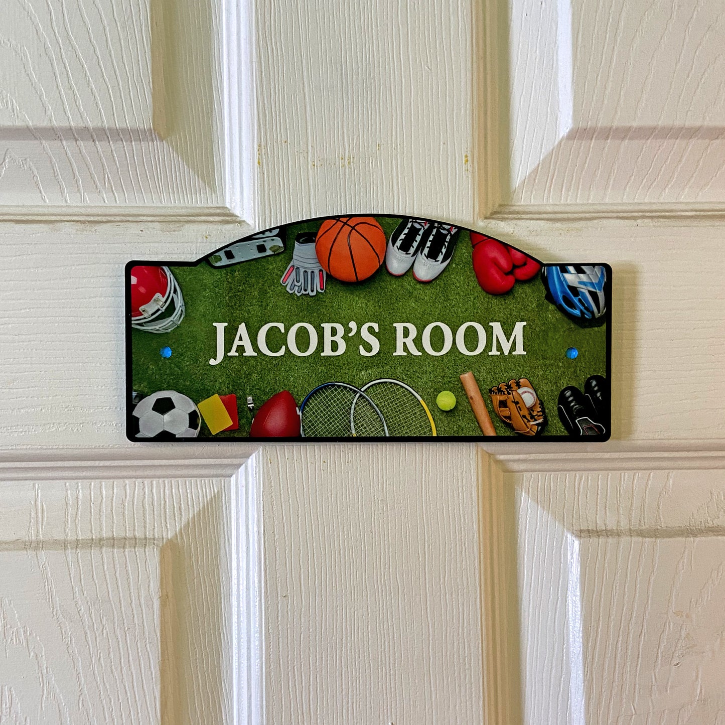 Custom Wooden Door Signs for Kids